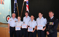 Airforce Association NSW Ballina Commemoration photo gallery - Four 326 Squadron AAFC receive Ballina Branch Scholarship awards